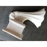 Crested China Horned Gramaphone - Weynouth & Melcombe Regis