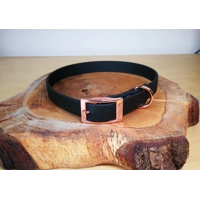 Black Biothane Dog Collar
