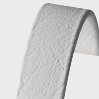 White Biothane Dog Lead 15mm Wide