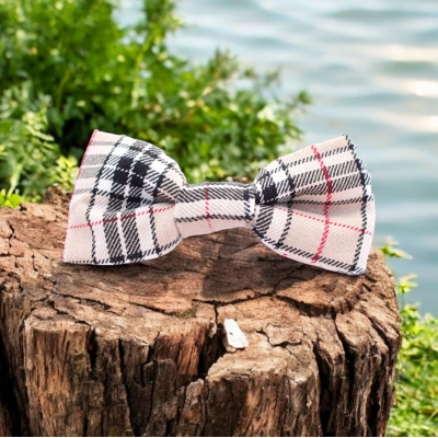 Barkberry Plaid Bow Tie