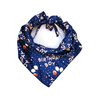 BIRTHDAY BOY DOG BANDANA - made to order (upto 1 month)