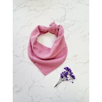 BLUSHING PINK & GOLD DOG BANDANA - made to order (upto 1 month)