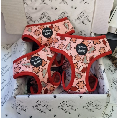 Christmas Cookies Dog HARNESS