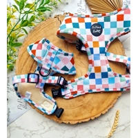 Chunky Check Dog Harness
