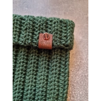 Clover Green Roll Top Dog Snood