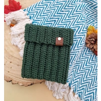 Clover Green Roll Top Dog Snood