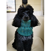 Conifer Green Roll Top Dog Snood