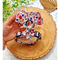Little Enchanted Meadows Floral DOG HARNESS