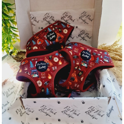 Great Adventure Dog Harness (red)