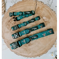 Happy Highland Cow Dog Collar