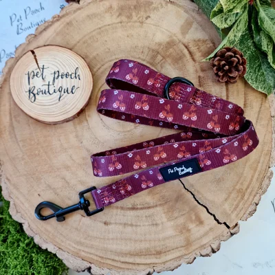 Happy Little Acorns Lead - Reversible