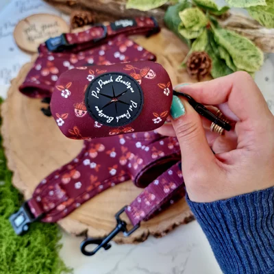 Happy Little Acorns Dog Poo Bag Holder