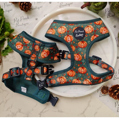 Harvest Pumpkin Patch Dog HARNESS Harvest Pumpkin Patch Dog HARNESS