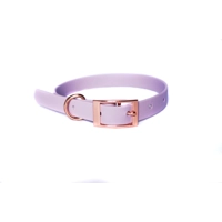 Lavender Biothane Dog Collar