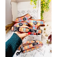 LIONHEART HOUNDSTOOTH DOG COLLAR