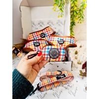 LIONHEART HOUNDSTOOTH POO BAG HOLDER