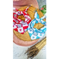 Blue Love Bug Bear Dog Bandana