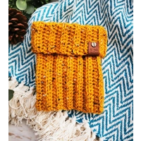 Mustard Flecks Roll Top Dog Snood