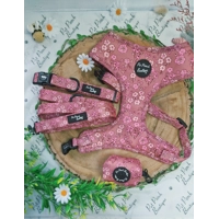 Old Garden Bloom Roses Dog Lead - Reversible