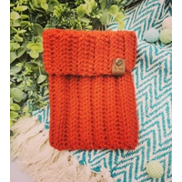 Pumpkin Orange Roll Top Dog Snood