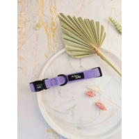 Pastel Purple Cord DOG COLLAR