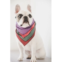 Purple Revival Polka Dot Dog Bandana