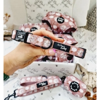 Pumpkin Leopard Latte Dog Collar