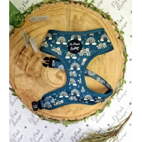 Rainbows In The Forest (Sea Green) Dog Harness