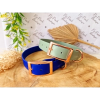 Royal Blue Biothane Dog Collar - Optional Fittings