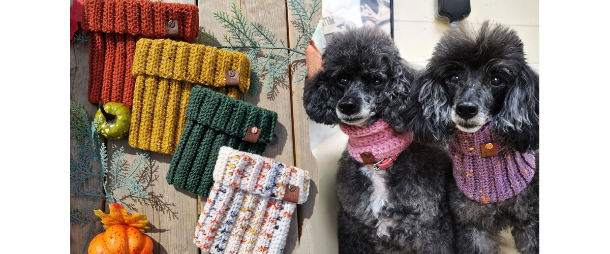 Knitted Snoods - Handmade in house