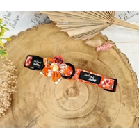 Sweet Marmalade Blossom Flower Collar Accessory