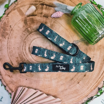 Wild Meadow Bunny Lead - Reversible