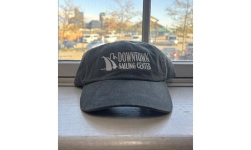 Garment Washed Cap - Charcoal