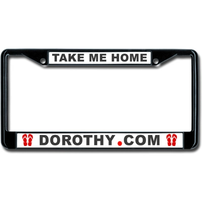License Plate Frame - White