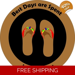 Flip Flops Jeep Beach Tire Cover