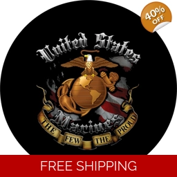 The Few and The Proud Tire Cover