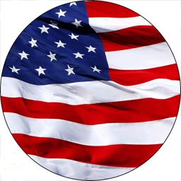 Wavy Flag Tire Cover