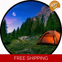 Camping Out Tire Cover