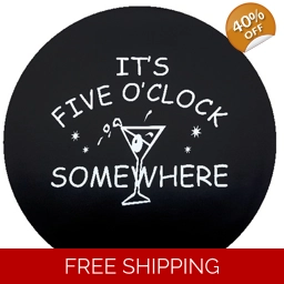 It's 5 O'Clock Somewhere Tire Cover