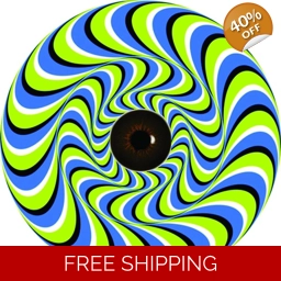 illusion 1 Hippie Tire Cover