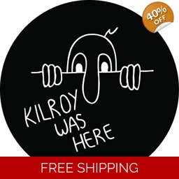 Kilroy Was Here Tire Cover