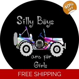 JL Jeeps are for Girls Tire Cover