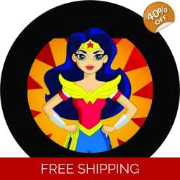 Wonder Woman Spare Tire Cover