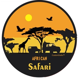 African Safari Tire Cover