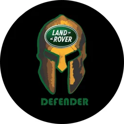 Land Rover Defender Helmet Tire Cover
