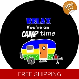 Relax Your on CAMP Time Tire Cover
