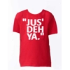 "JUS' DEH YA," youth t-shirt