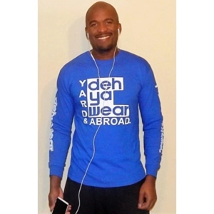 DEH YA WEAR Block graphic long sleeve Tee