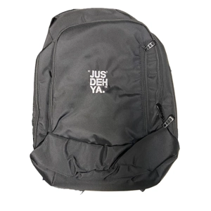 "JUS' DEH YA." Tech Backpack