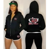 dyw Trinidad & Tobago Flag zip hoodie